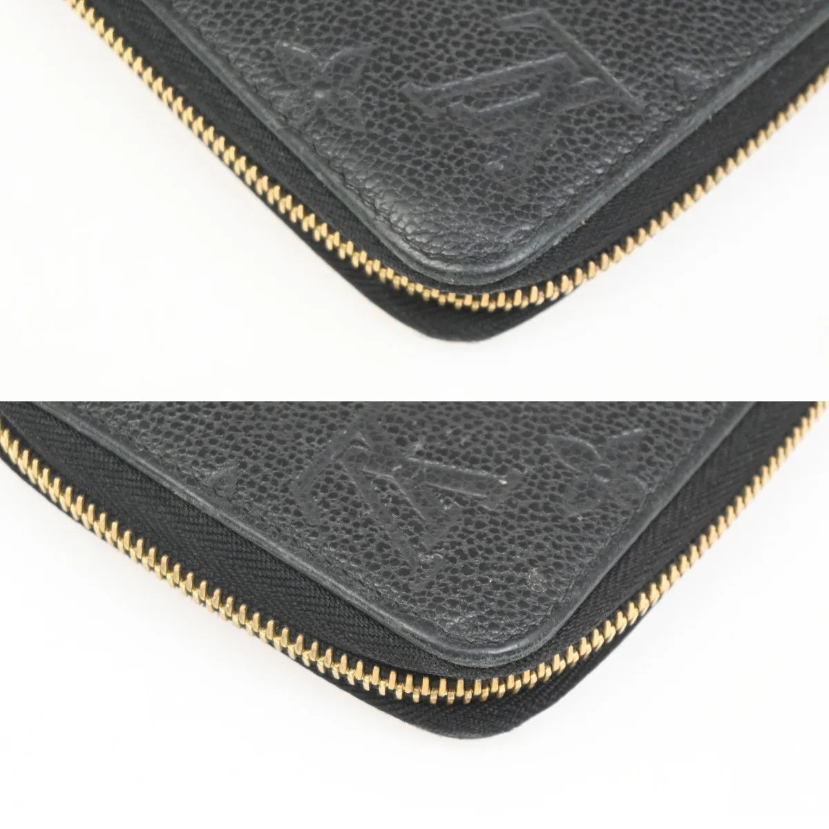 Louis Vuitton Portefeuille zippy Monogramme Empreinte Monogramme Empreinte, Black, Leather, Wallet