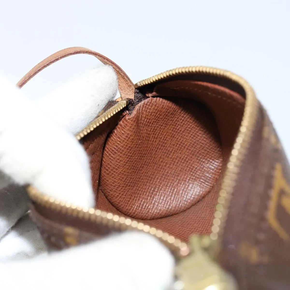 Louis Vuitton Papillon Pochette Monogram Canvas, Brown, Canvas, Clutch