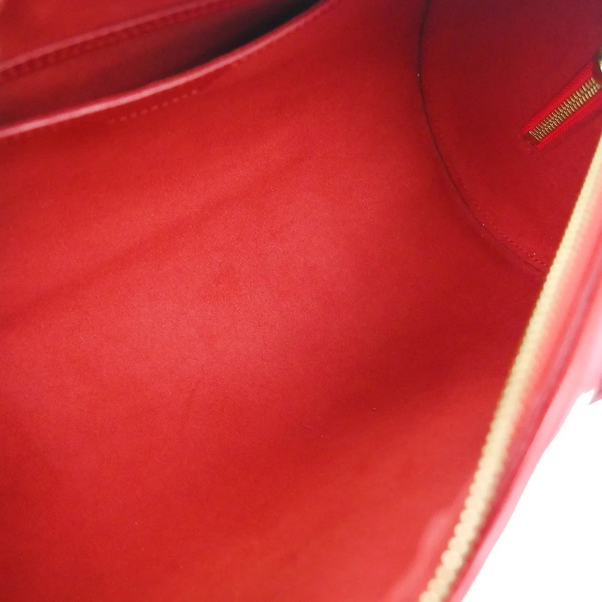 Louis Vuitton Soufflot Epi Leather, Red, Leather, Handbag