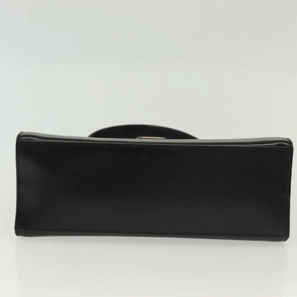 Salvatore Ferragamo Vala Leather, Black, Leather, Handbag