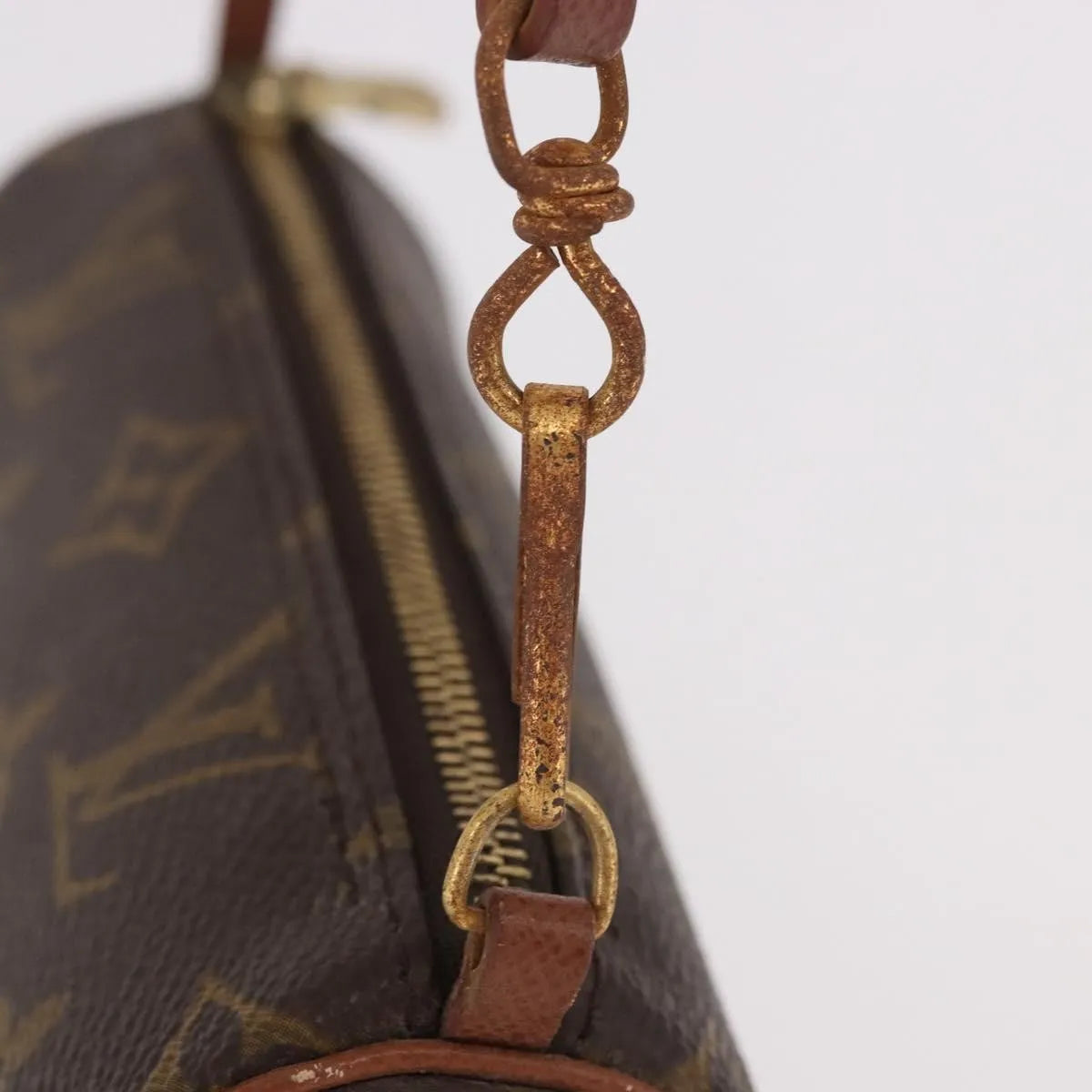 Louis Vuitton Papillon Pochette Monogram Canvas, Brown, Canvas, Clutch