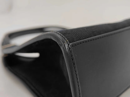 Gucci Jackie Canvas, Black, Canvas, Handbag