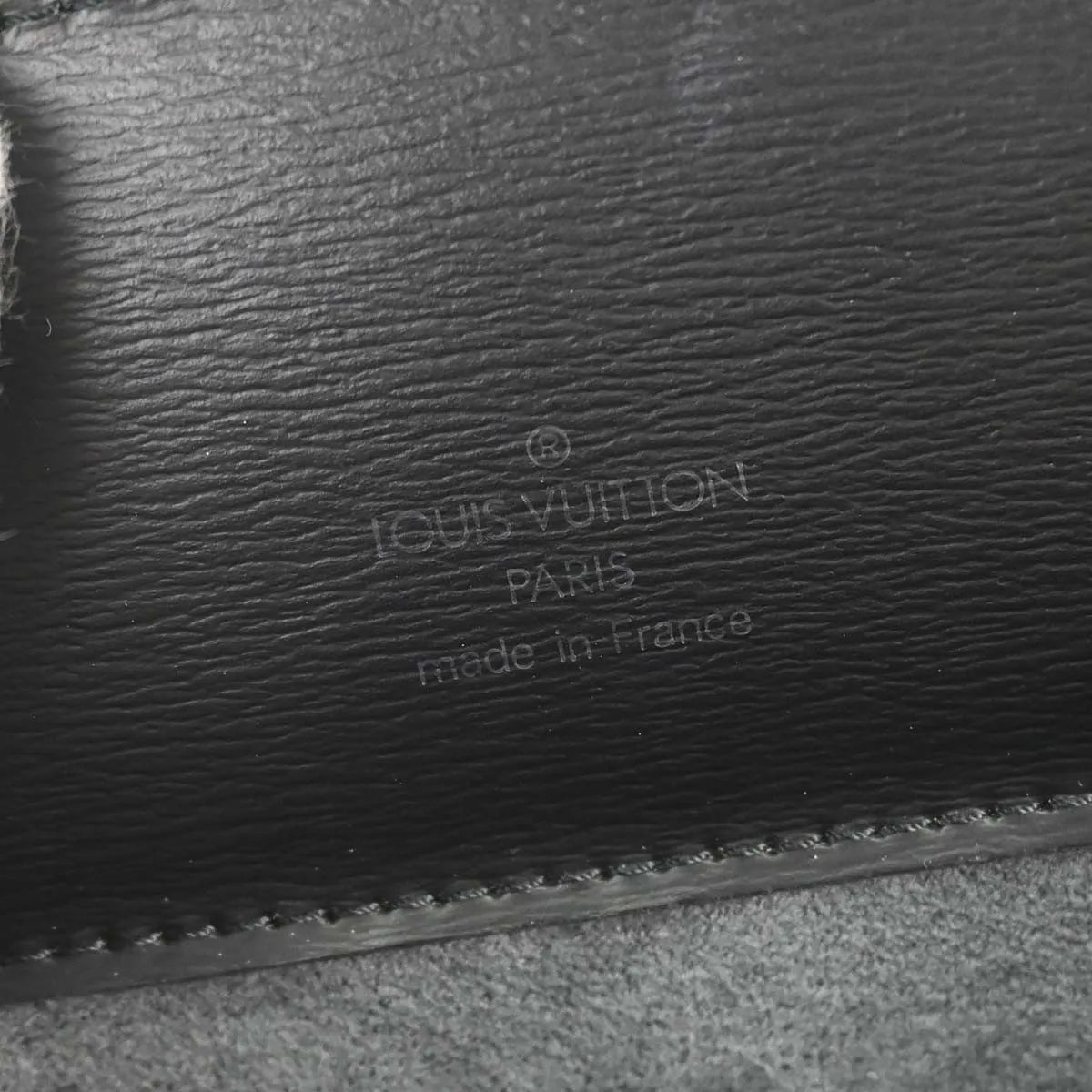 Louis Vuitton Cluny Leather, Black, Leather, Shoulder Bag