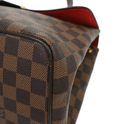 Louis Vuitton Bergamo Damier, Brown, Canvas, Handbag