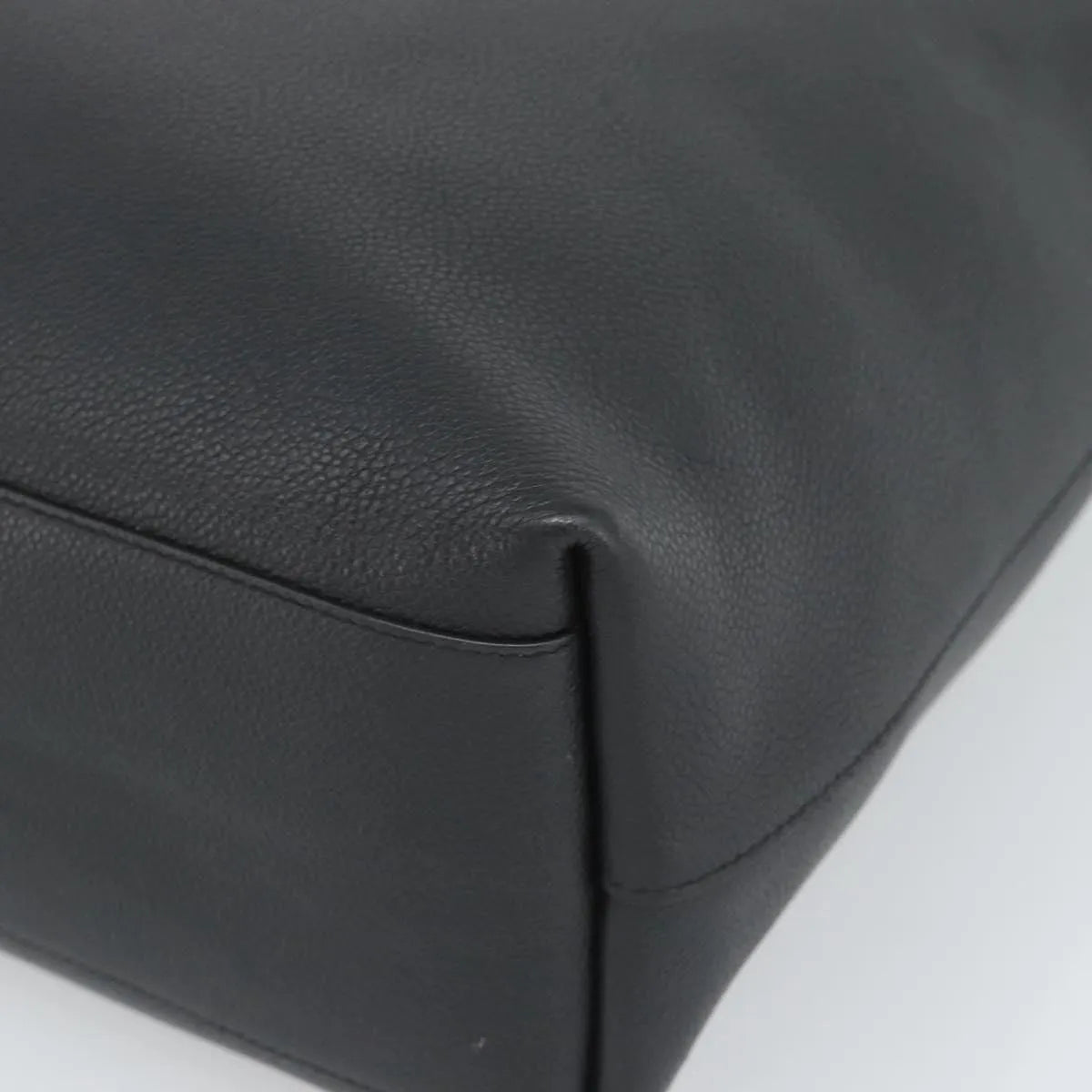 Saint Laurent Bold Tote Leather, Black, Leather, Tote Bag