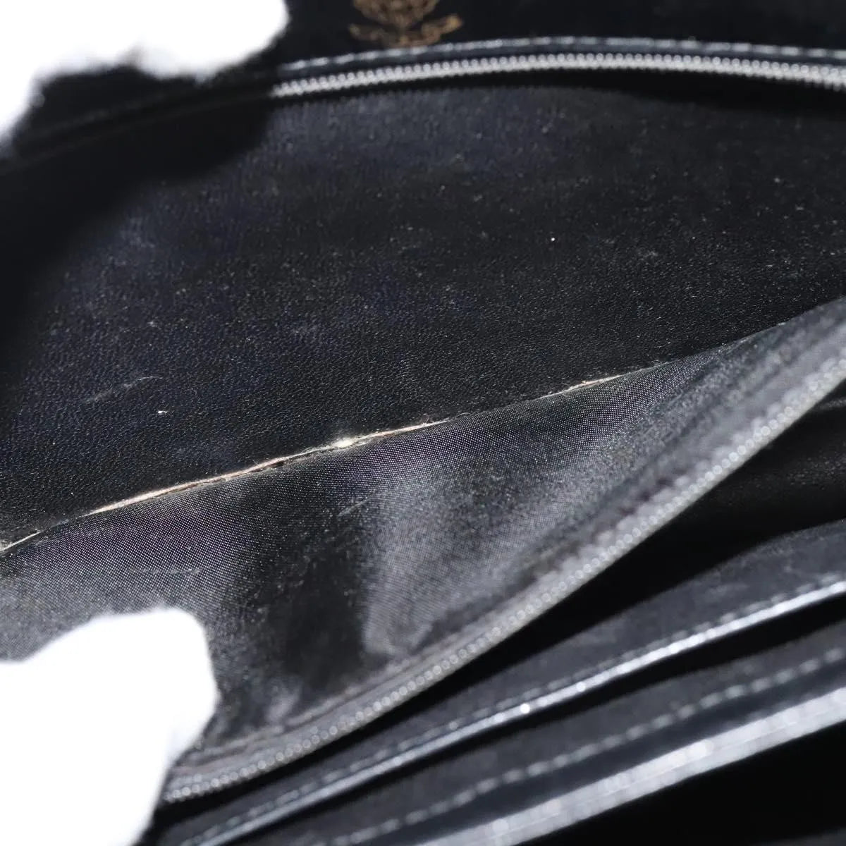 Gucci Vintage Leather, Black, Leather, Shoulder Bag