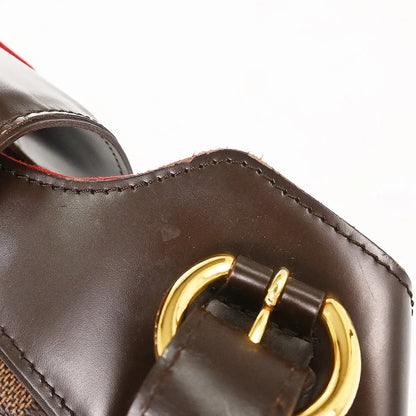 Louis Vuitton Sistina Damier, Brown, Canvas, Handbag