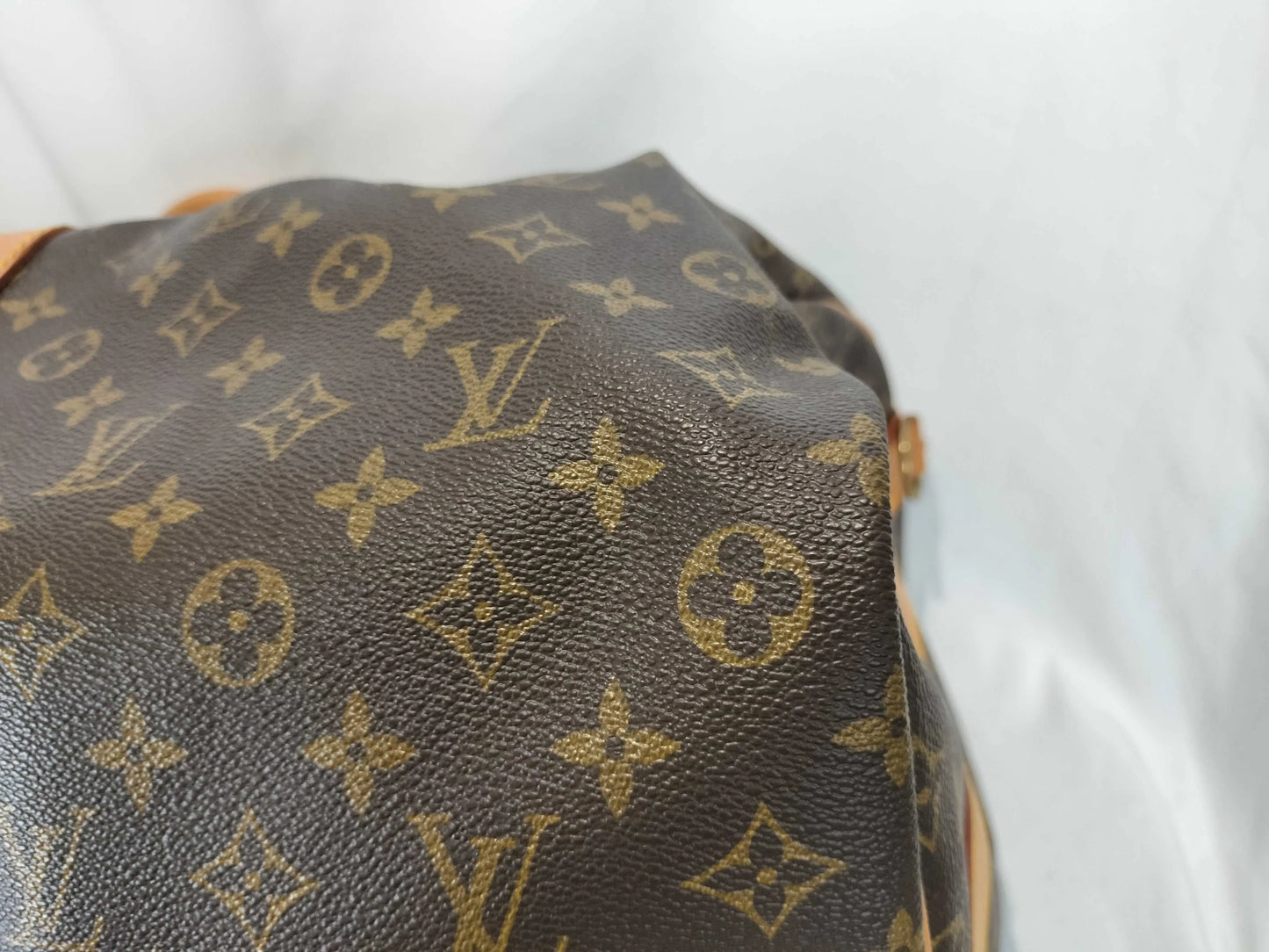 Louis Vuitton Keepall Bandouliere Monogram Canvas, Brown, Canvas, Travel Bag