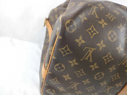 Louis Vuitton Keepall Bandouliere Monogram Canvas, Brown, Canvas, Travel Bag