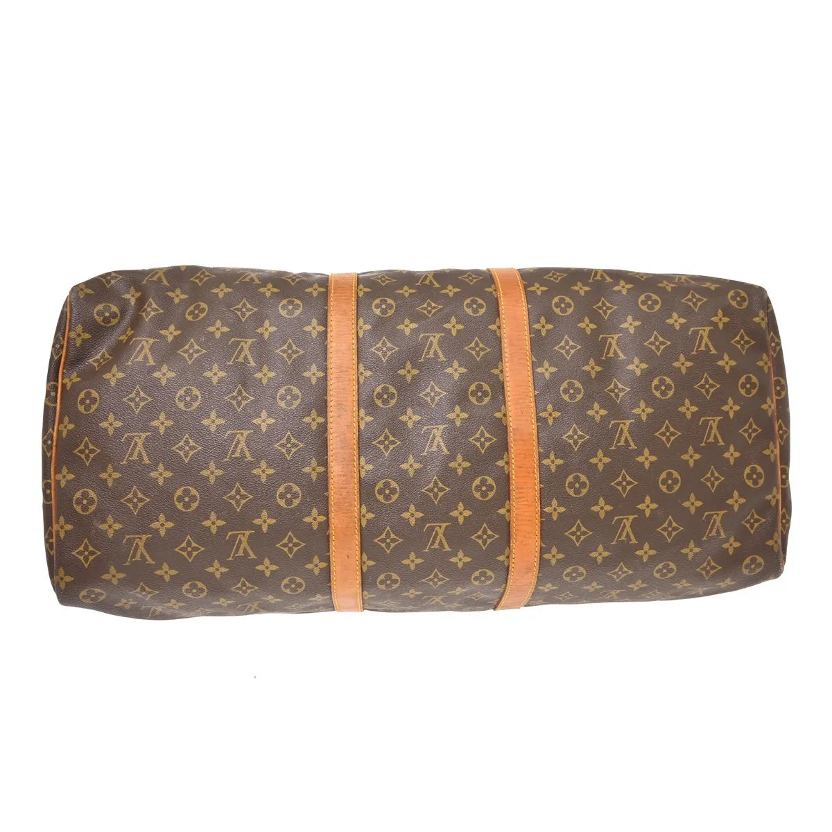 Louis Vuitton Keepall Monogram Canvas, Brown, Canvas, Travel Bag