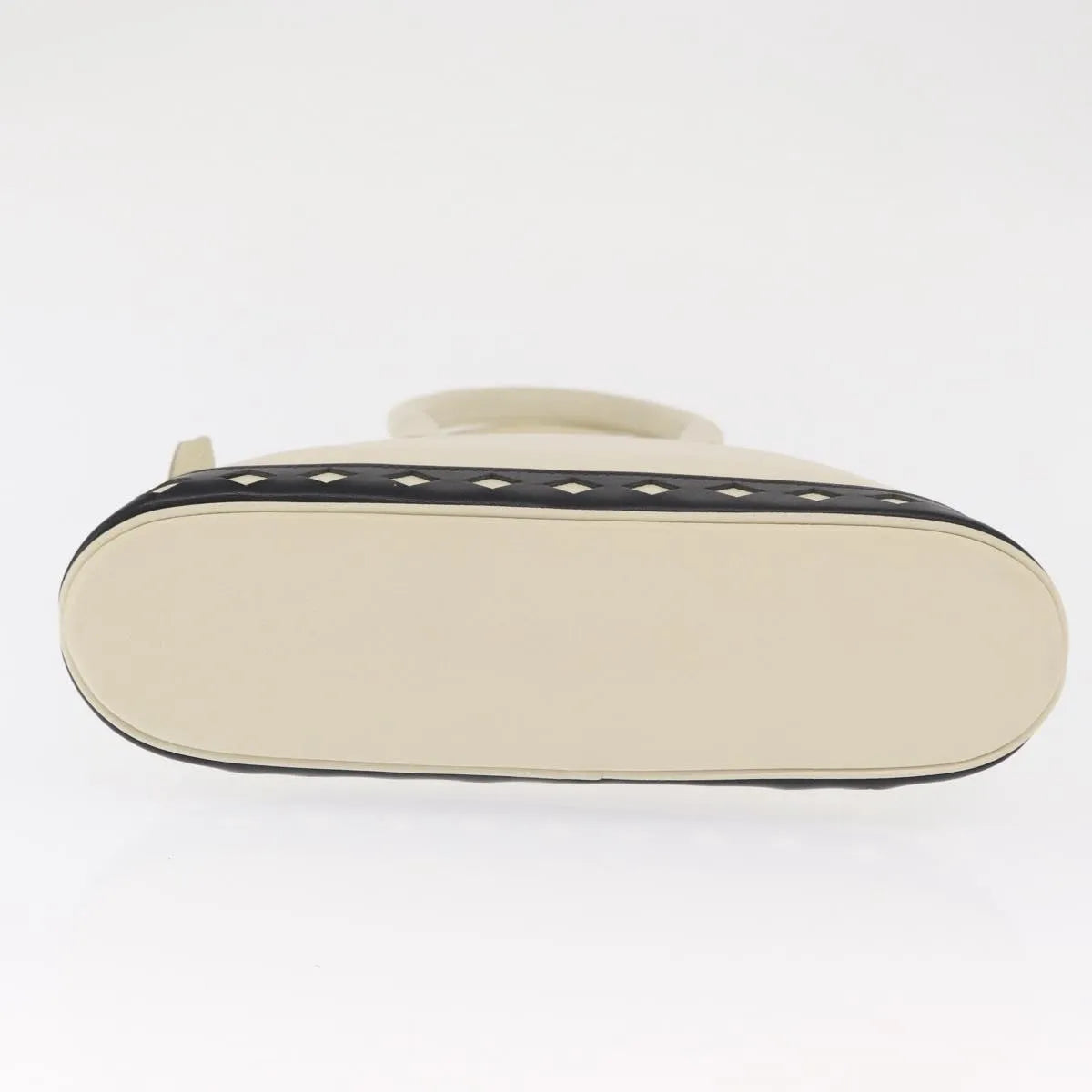 Saint Laurent Vintage handbag Leather, White, Leather, Handbag