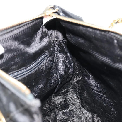 Prada Re-Edition 1995 Chain Quilted Tessuto, Black, Nylon, Shoulder Bag