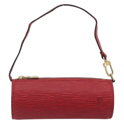 Louis Vuitton Soufflot Pochette Epi Leather, Red, Leather, Clutch