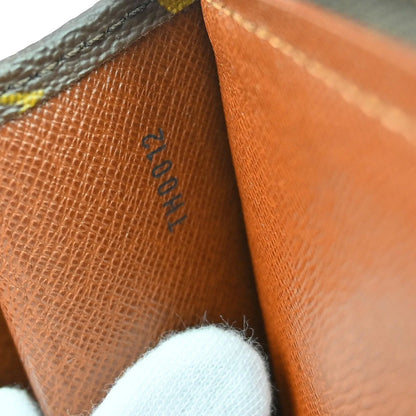 Louis Vuitton Poche Documents Monogram Canvas, Brown, Canvas, Clutch