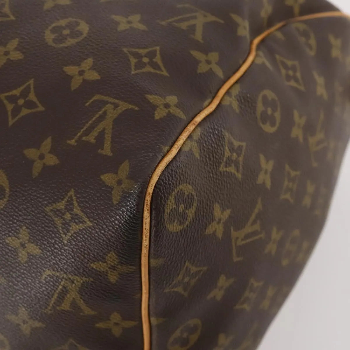 Louis Vuitton Keepall Monogram Canvas, Brown, Canvas, Travel Bag
