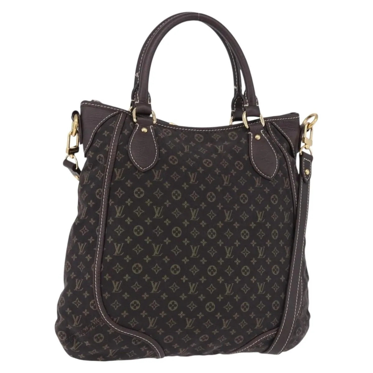 Louis Vuitton Angele Mini Lin, Brown, Canvas, Handbag