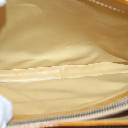 Celine Shoulder bag circle logo Patent leather, Camel, Patent Leather, Shoulder Bag