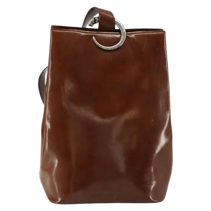 cartier Panthère Shoulder Patent leather, Brown, Patent Leather, Shoulder Bag