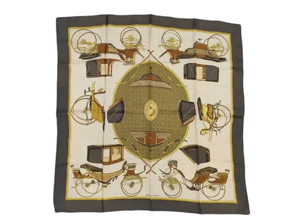 Hermes Carré 90 Silk multicolor, Multicolour, Silk, Scarf