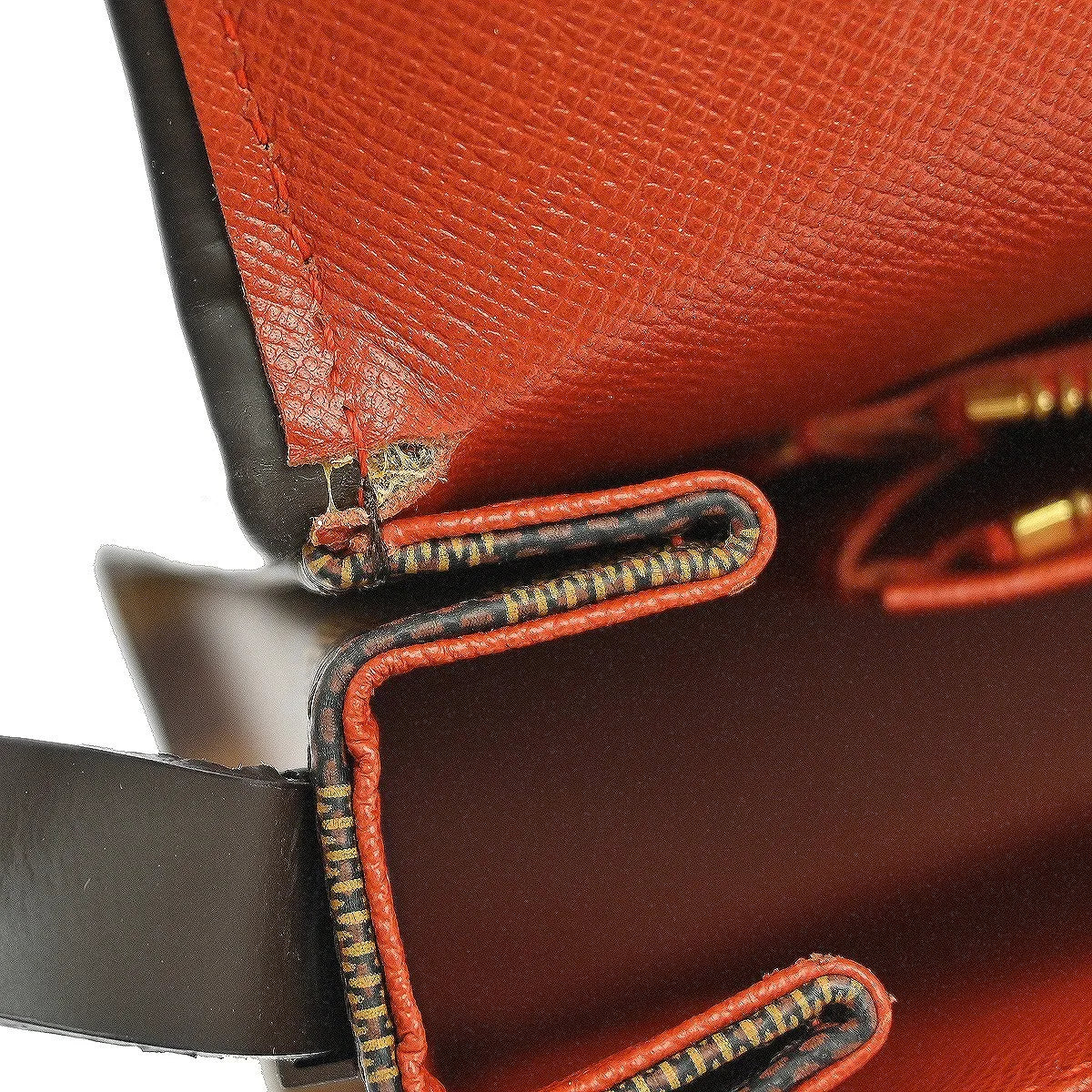 Louis Vuitton Tribeca Carre Damier, Brown, Canvas, Shoulder Bag