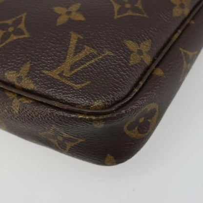 Louis Vuitton Pochette Accessoires NM Monogram Canvas, Brown, Canvas, Clutch