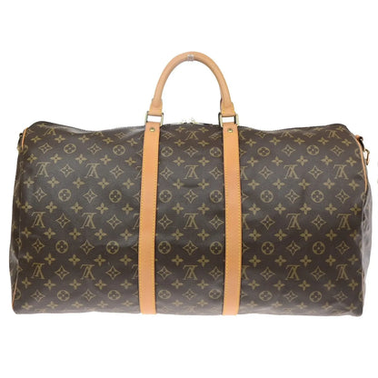 Louis Vuitton Keepall Bandouliere Monogram Canvas, Brown, Canvas, Travel Bag