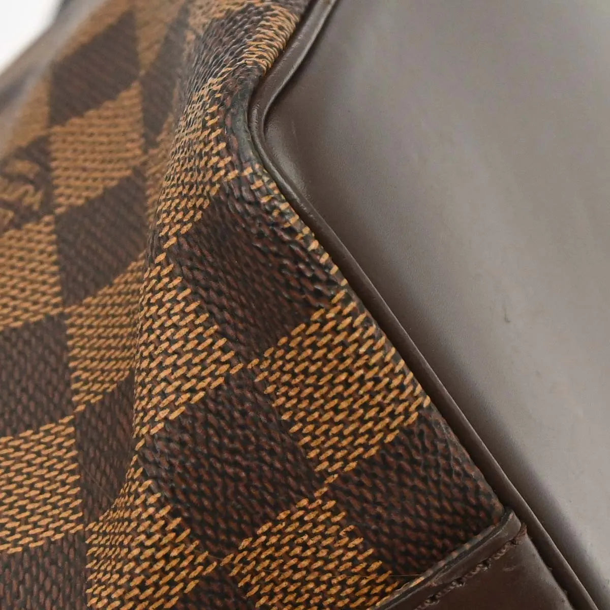 Louis Vuitton Chelsea Damier, Brown, Canvas, Tote Bag