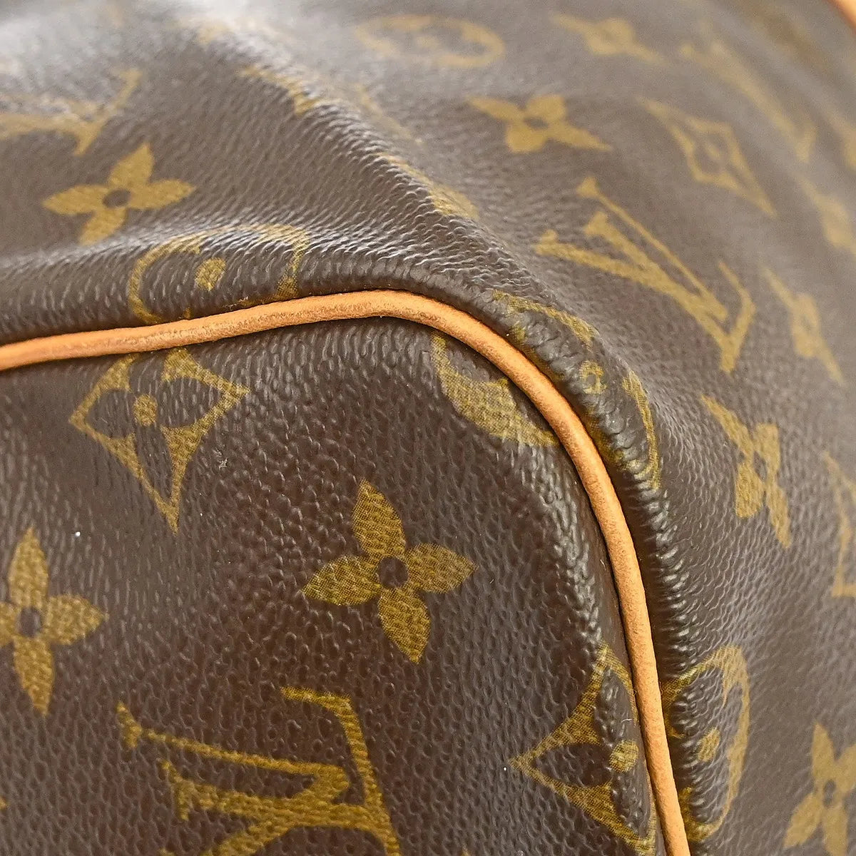 Louis Vuitton Keepall Monogram, Brown, Canvas, Travel Bag