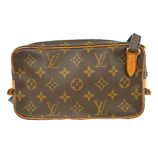 Louis Vuitton Pochette Marly Bandouliere Monogram Canvas, Brown, Canvas, Shoulder Bag