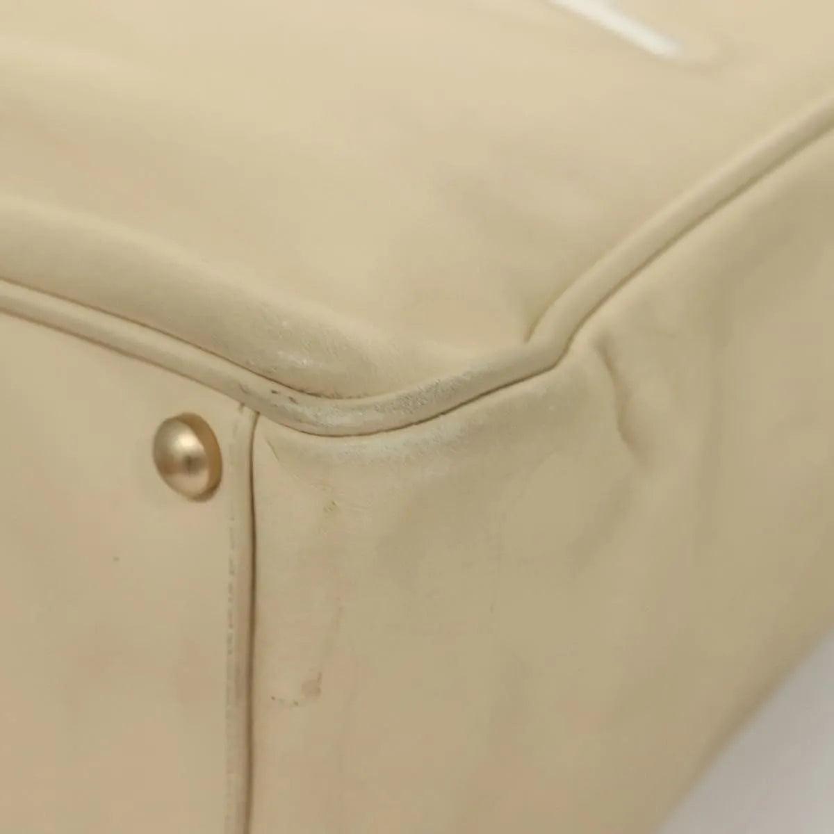 Chanel Camellia Tote Leather, Beige, Leather, Tote Bag