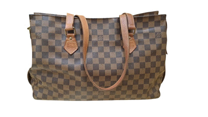 Louis Vuitton Graceful Damier, Brown, Leather, Handbag