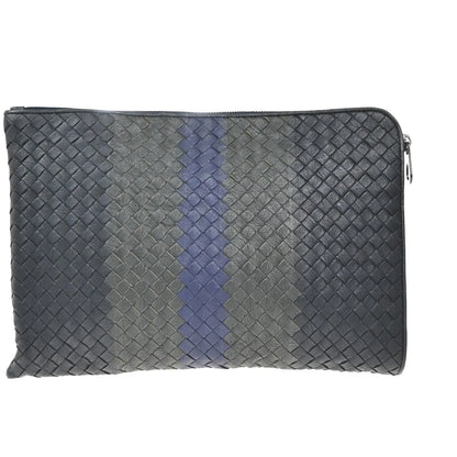 Bottega Veneta Portfolio Intrecciato Nappa, Multicolour, Leather, Clutch
