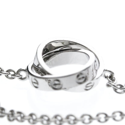 Cartier Love Interlocking 18K White Gold, Silver, White Gold, Bracelet