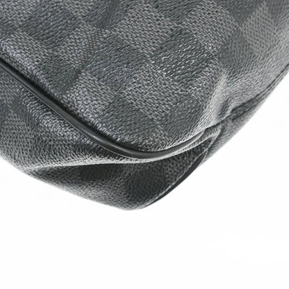 Louis Vuitton Bastille Damier, Black, Canvas, Shoulder Bag