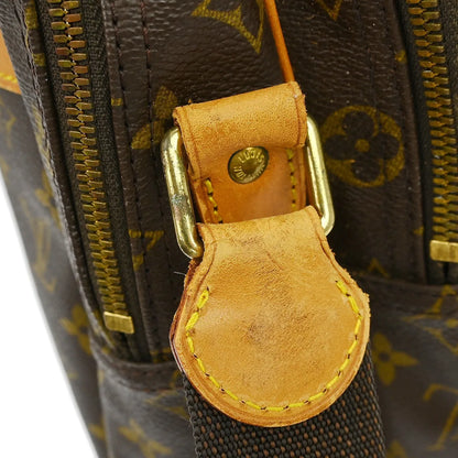 Louis Vuitton Reporter Monogram Canvas, Brown, Canvas, Shoulder Bag