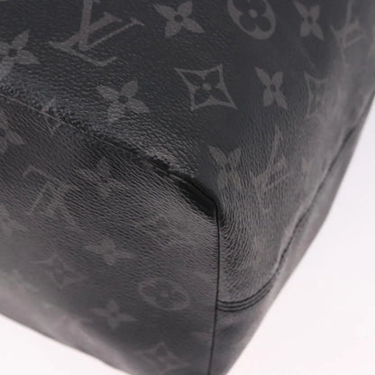 Louis Vuitton Cabas Light Drawstring Monogram Eclipse Canvas, Black, Canvas, Tote Bag