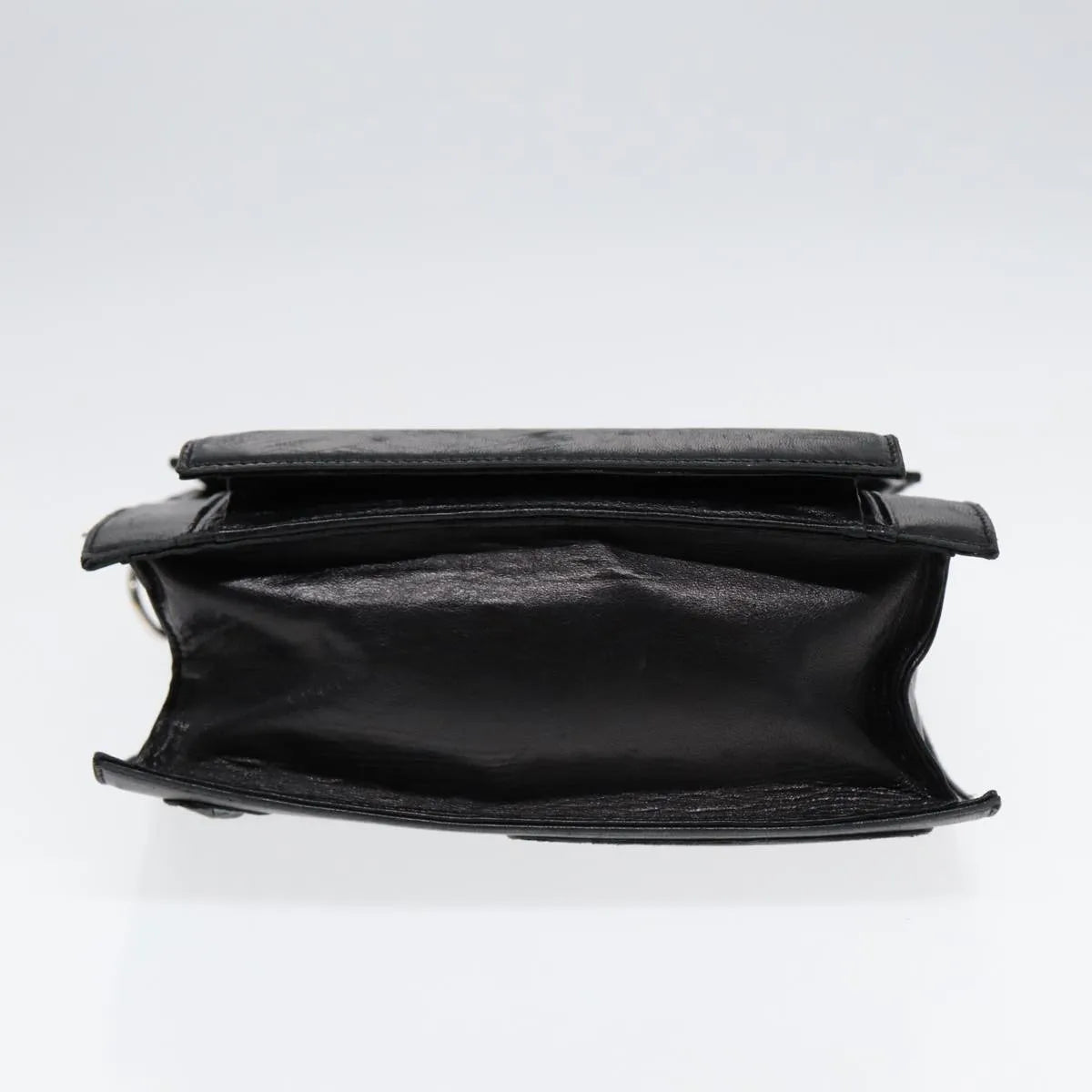 Fendi Vintage Leather, Black, Leather, Handbag