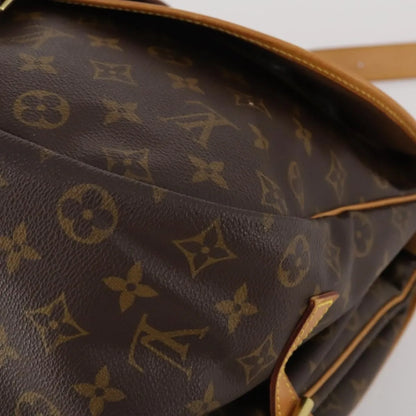 Louis Vuitton Saumur Monogram Canvas, Brown, Canvas, Shoulder Bag
