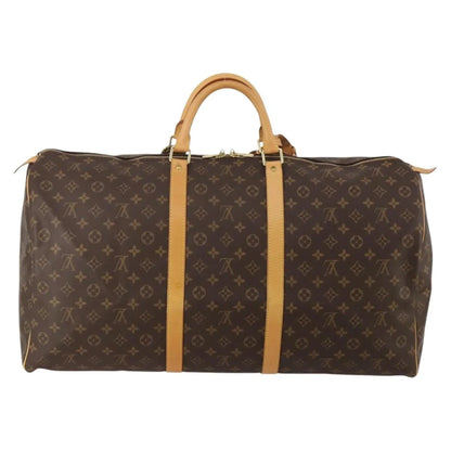 Louis Vuitton Keepall Monogram Canvas, Brown, Canvas, Travel Bag