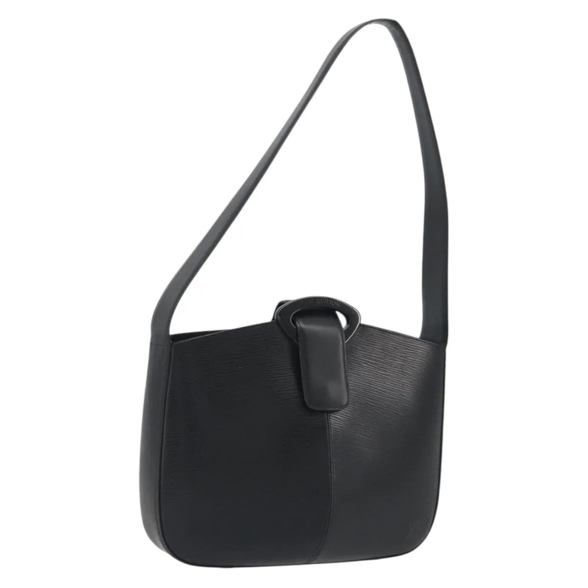 Louis Vuitton Reverie Epi Leather, Black, Leather, Shoulder Bag