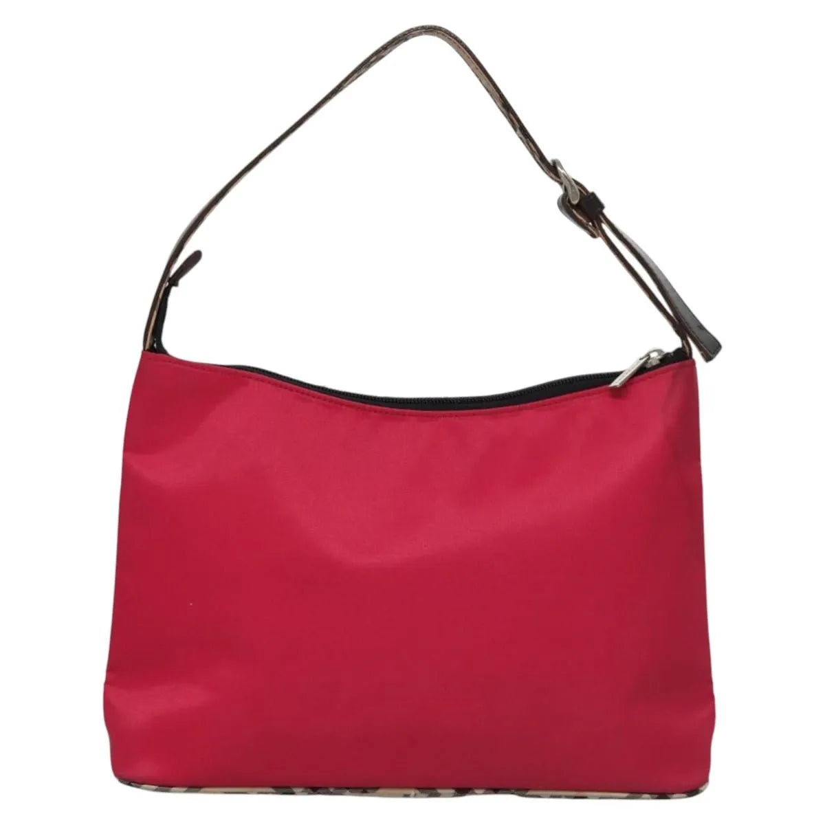Burberry Nova Check Blue Label Nylon, Pink, Nylon, Shoulder Bag