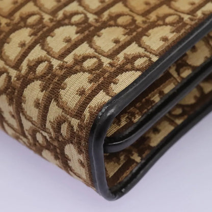 Christian Dior Vintage Trotter Canvas, Brown, Canvas, Handbag