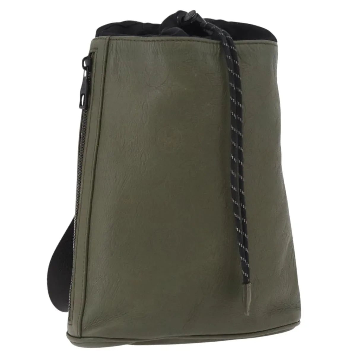 Louis Vuitton Chalk Sling Monogram Shadow Leather, Green, Canvas, Shoulder Bag