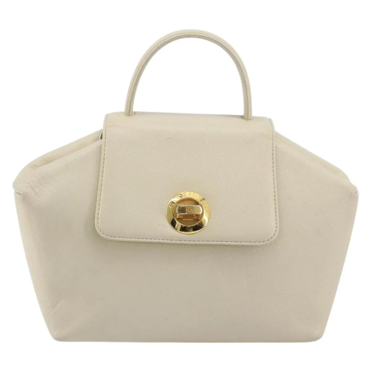 Givenchy Vintage Leather, White, Leather, Handbag