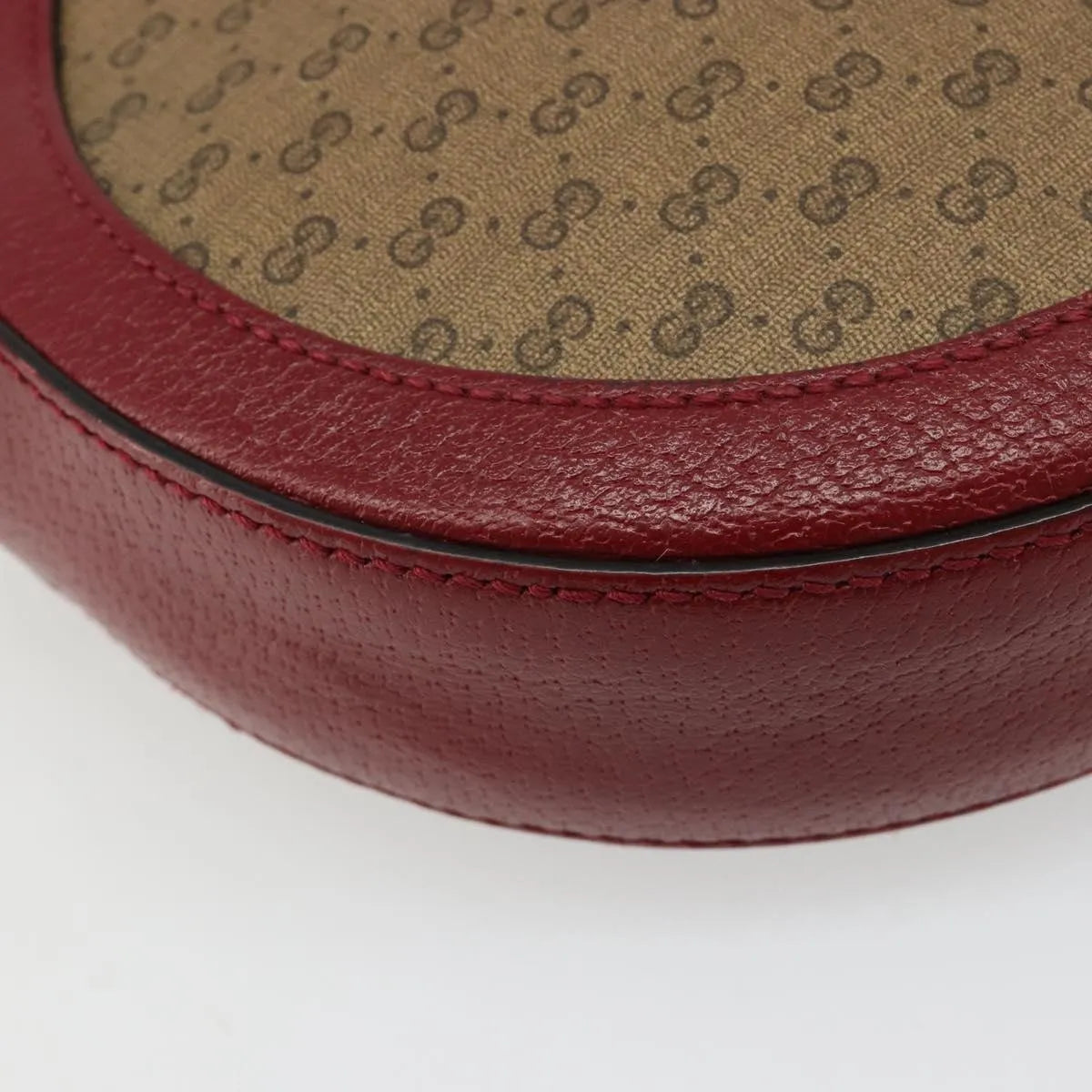 Gucci Doraemon Round Printed Mini GG Coated Canvas, Beige, Canvas, Shoulder Bag