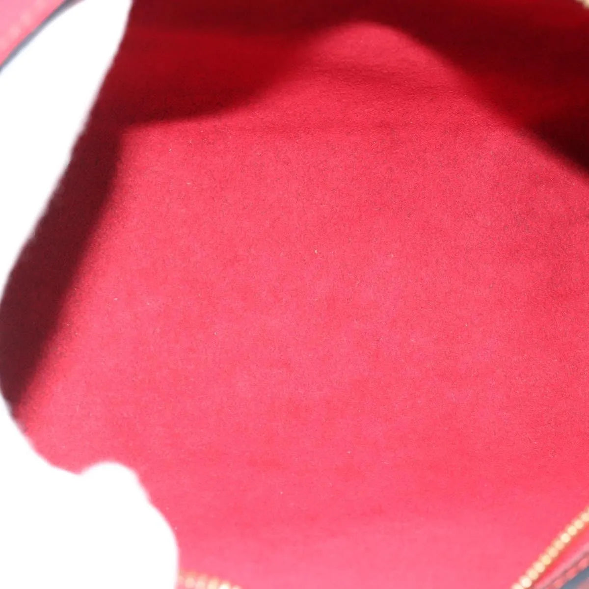 Louis Vuitton Soufflot Epi Leather, Red, Leather, Handbag