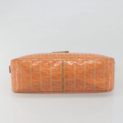 Fendi Zucchino Canvas Mamma Baguette canvas, Orange, Canvas, Shoulder Bag