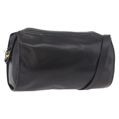 Christian Dior Vintage Leather, Black, Leather, Shoulder Bag