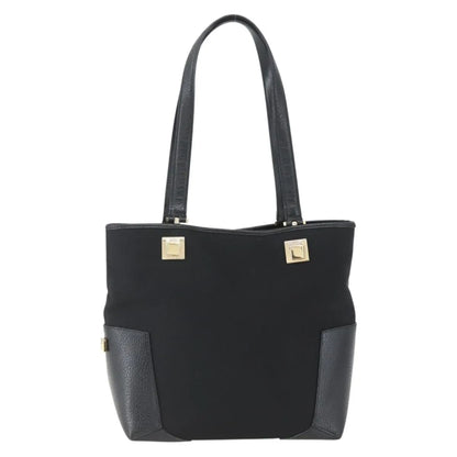Salvatore Ferragamo Vintage Nylon, Black, Nylon, Tote Bag