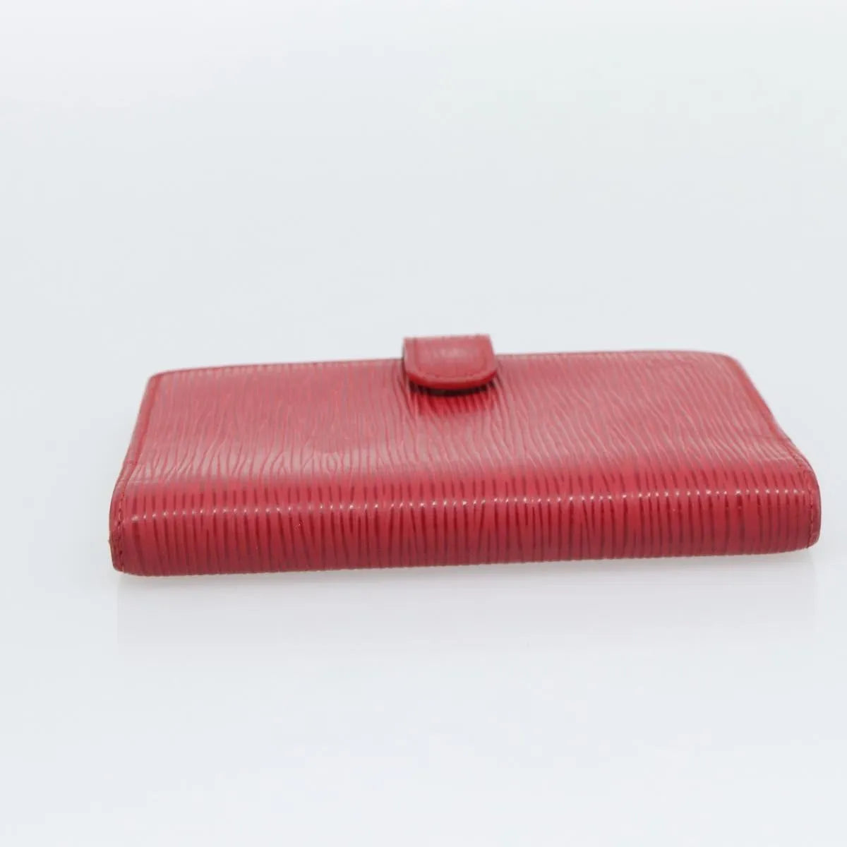 Louis Vuitton Agenda Cover Damier, Red, Leather, Clutch